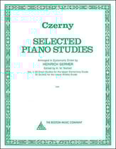 Selected Piano Studies, Vol. 1 piano sheet music cover